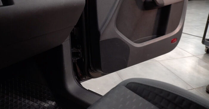 VW TOURAN Φίλτρο αέρα εσωτερικού χώρου εγχειρίδιο αντικατάστασης συνεργείου ΚΑΝΤΟ ΜΟΝΟΣ ΣΟΥ