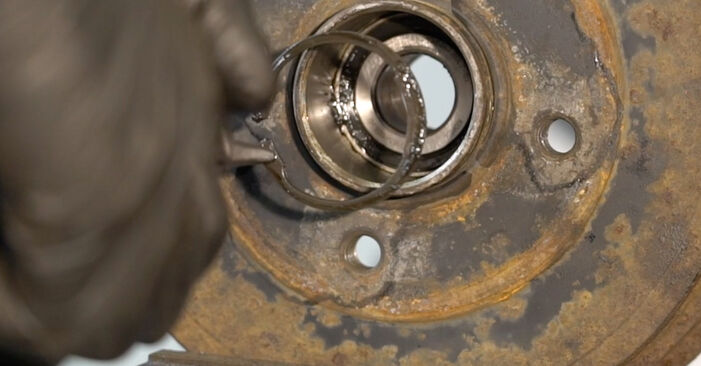 Changing of Wheel Bearing on Renault Clio 3 2013 won't be an issue if you follow this illustrated step-by-step guide
