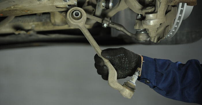 Changing of Control Arm on BMW E90 2004 won't be an issue if you follow this illustrated step-by-step guide