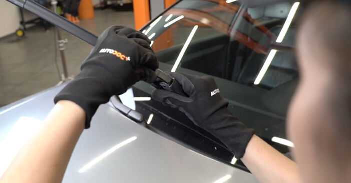 How to remove AUDI A4 2.0 2008 Wiper Blades - online easy-to-follow instructions