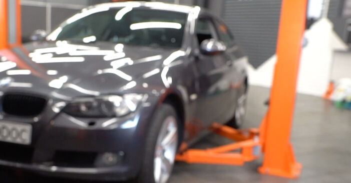 BMW 3 SERIES Φίλτρο αέρα εσωτερικού χώρου εγχειρίδιο αντικατάστασης συνεργείου ΚΑΝΤΟ ΜΟΝΟΣ ΣΟΥ