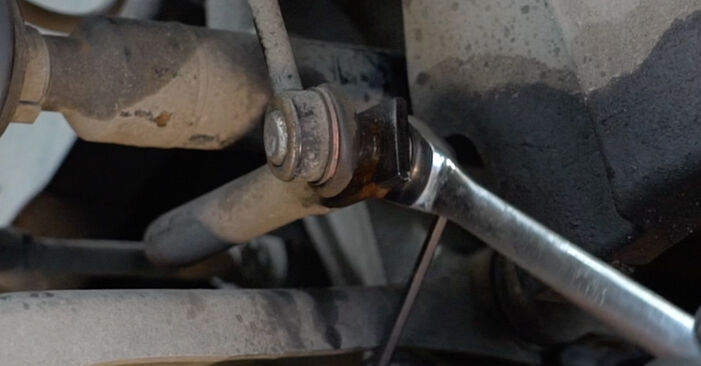 Wie schmierig ist es, selber zu reparieren: Koppelstange beim Audi A3 8P 1.4 TFSI 2010 wechseln – Downloaden Sie sich Bildanleitungen