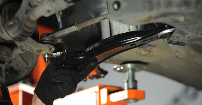Changing Control Arm on SKODA OCTAVIA (1U2) 1.8 T 1999 by yourself