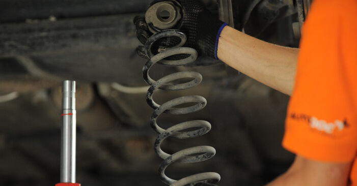 Changing of Springs on Skoda Octavia 1u 2004 won't be an issue if you follow this illustrated step-by-step guide
