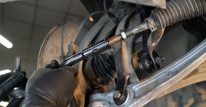 Step-by-step recommendations for DIY replacement Audi A4 B8 2011 S4 3.0 quattro Track Rod End