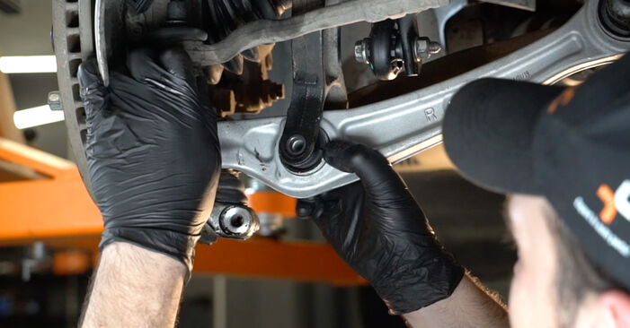 Changing of Control Arm on Audi A4 B7 Avant 2007 won't be an issue if you follow this illustrated step-by-step guide