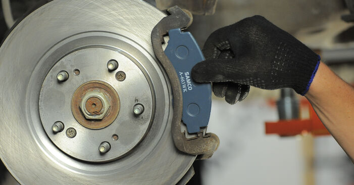 DIY replacement of Brake Pads on HONDA CR-V II (RD_) 2.0 2003 is not an issue anymore with our step-by-step tutorial
