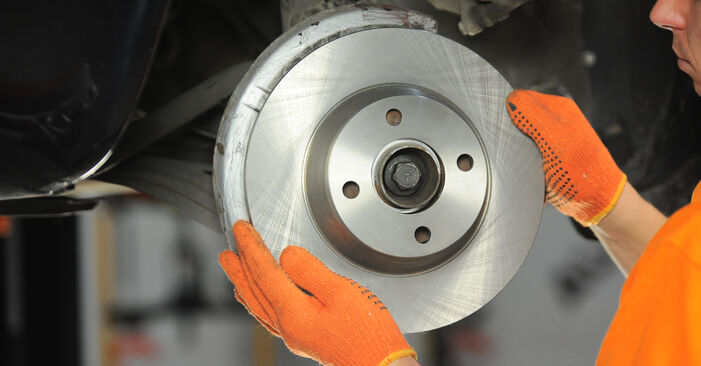 How to change Brake Discs on Audi 80 b4 1991 - free PDF and video manuals