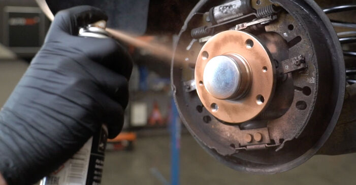Changing of Brake Drum on VW Lupo 6x1 1998 won't be an issue if you follow this illustrated step-by-step guide