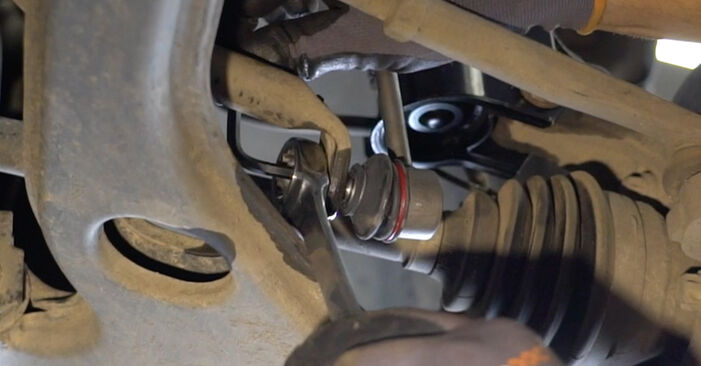 Replacing Anti Roll Bar Links on Opel Astra H Saloon 2009 1.6 (L69) by yourself