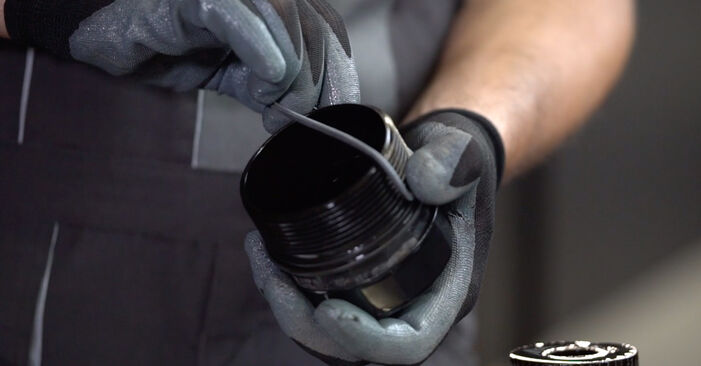 How to change Oil Filter on Mercedes W203 2000 - free PDF and video manuals