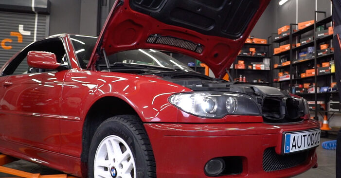 Hvordan skifte Oljefilter på BMW 3 Convertible (E46) 2000 – gratis PDF- og videoveiledninger