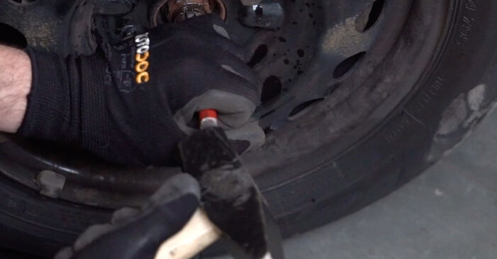 How to remove TOYOTA AYGO 1.4 D-4D (WNB10_) 2009 Shock Absorber - online easy-to-follow instructions