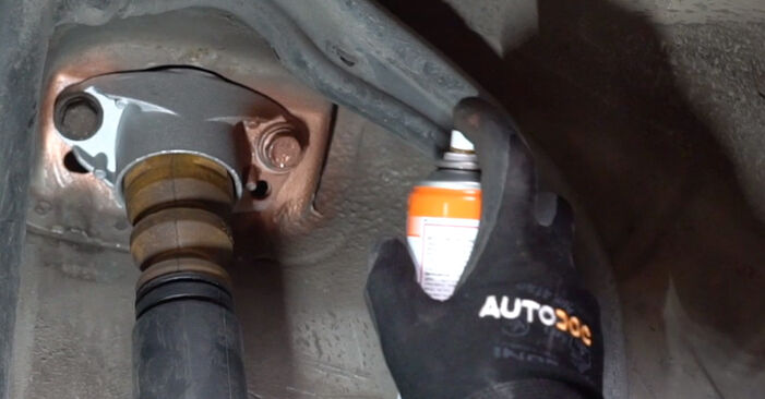Replacing Shock Absorber on Skoda Fabia 6y5 2002 1.4 16V by yourself