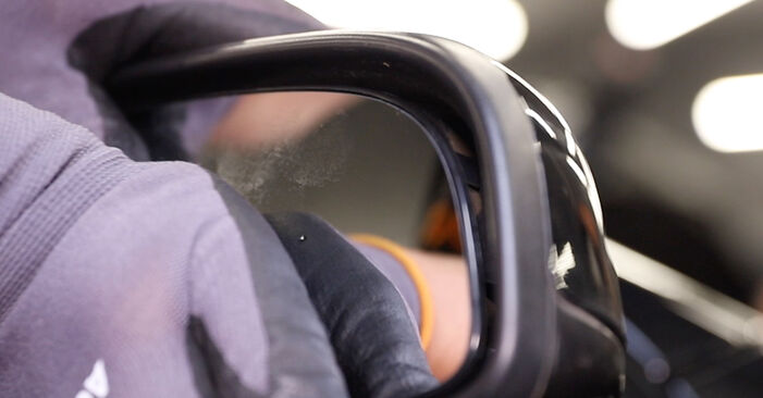Kako težko to naredite sami: Steklo Ogledala zamenjava na Opel Astra H Sedan 1.6 (L69) 2013 - prenesite slikovni vodnik