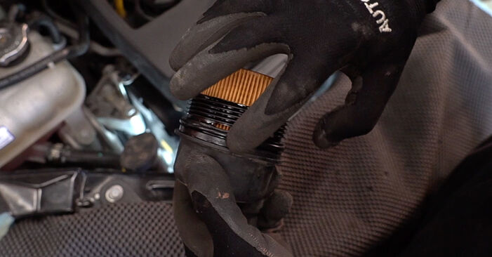 Wie man Ölfilter am FIAT 500 (312) 2012 wechselt – Laden Sie sich PDF-Wegleitungen und Videoanweisungen herunter