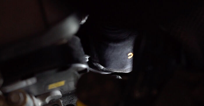 Wie kompliziert ist es, selbst zu reparieren: Ölfilter am Fiat 500 312 0.9 (312AXM1B) 2013 ersetzen – Laden Sie sich illustrierte Wegleitungen herunter