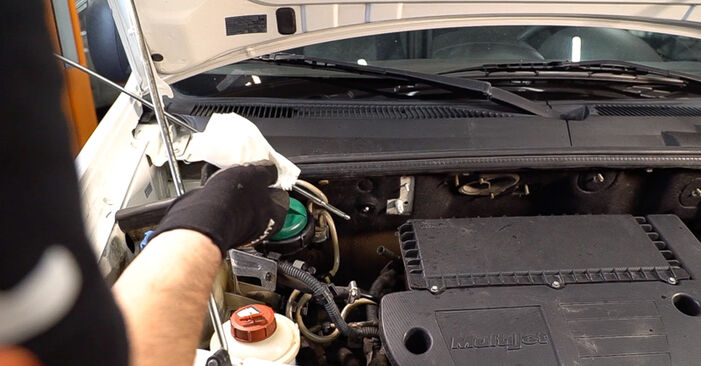 DIY replacement of Oil Filter on FIAT Doblo Cargo (223_) 1.9 D 2014 is not an issue anymore with our step-by-step tutorial