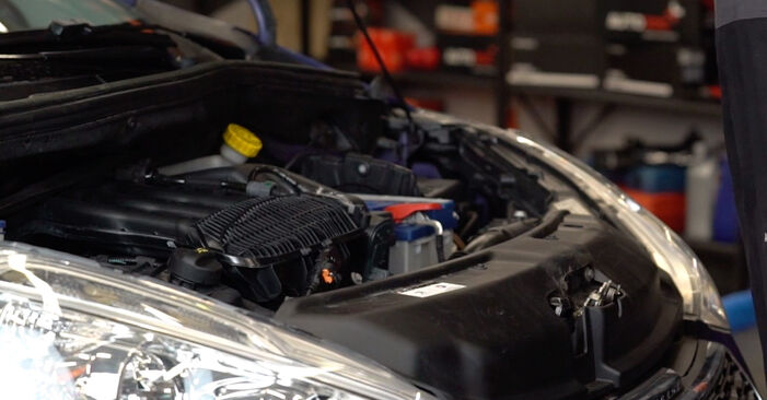 Wie man Luftfilter am Peugeot 208 1 2012 ersetzt - Kostenfreie PDF- und Videotipps