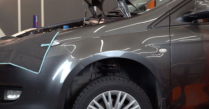 FIAT BRAVA 2013 Пружинно окачване стъпка по стъпка наръчник за смяна