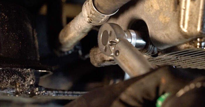 Hvordan skifte FIAT BRAVA 2013 Oljefilter trinn–for–trinn veiledning