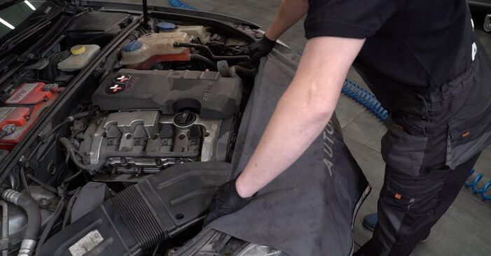 How to replace AUDI A4 Saloon (8EC, B7) 2.0 TDI 16V 2005 Shock Absorber - step-by-step manuals and video guides