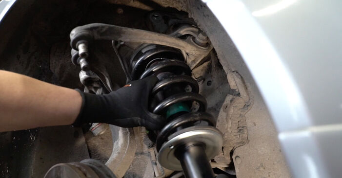 How to change Shock Absorber on Audi A4 B7 2004 - free PDF and video manuals