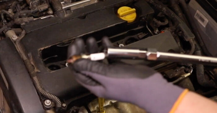 Changing of Spark Plug on Opel Astra H Saloon 2007 won't be an issue if you follow this illustrated step-by-step guide