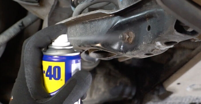 Wie schmierig ist es, selber zu reparieren: Stoßdämpfer beim Peugeot 406 Limousine 2.2 HDi 2001 wechseln – Downloaden Sie sich Bildanleitungen