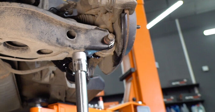 How to remove TOYOTA RAV4 2.0 (ZSA35_) 2009 Shock Absorber - online easy-to-follow instructions