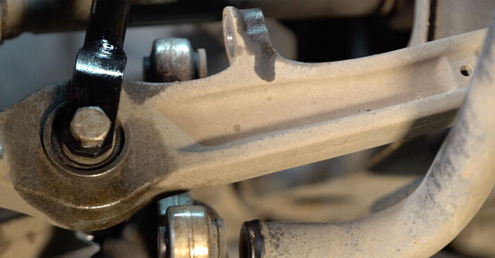 Changing of Anti Roll Bar Links on Audi A6 C6 2004 won't be an issue if you follow this illustrated step-by-step guide