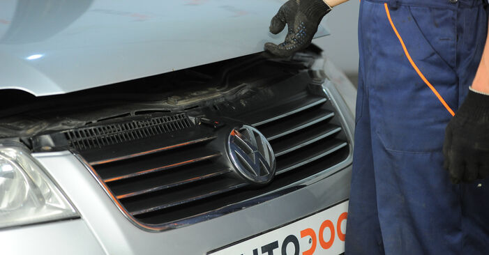 Hvordan skifte VW PASSAT 2001 Fjærbenslager trinn–for–trinn veiledning
