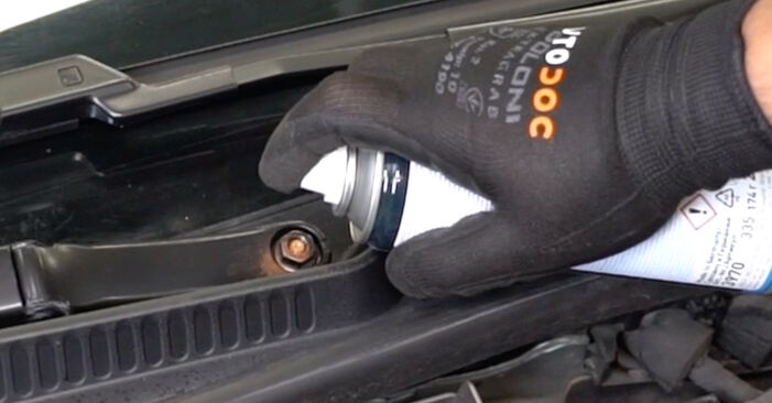 Golf V Hatchback (1K1) 2.0 TDI 16V 2007 Ruitenwisserarm instructies voor doe-het-zelf vervangen