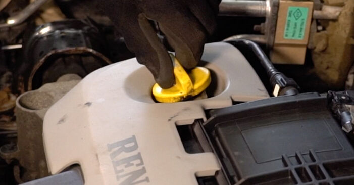 Renault Clio 2 1.2 16V (BB05, BB0W, BB11, BB27, BB2T, BB2U, BB2V, CB05,... 2000 Filtro Olio sostituzione: manuali dell'autofficina