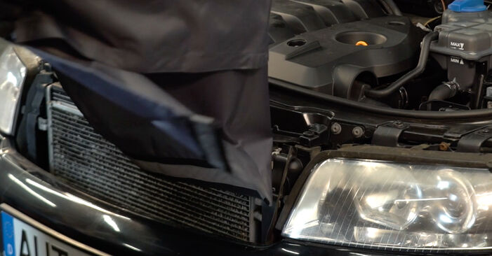 Wie lange braucht der Teilewechsel: Kraftstofffilter am Audi A4 B6 Avant 2001 - Einlässliche PDF-Wegleitung