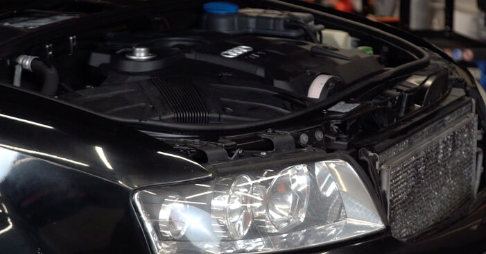 Come cambiare Filtro Olio su Audi A4 B6 2001 - manuali PDF e video gratuiti
