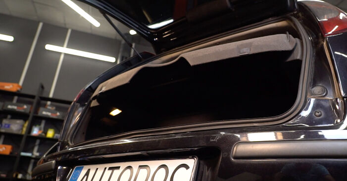 Wie man Stoßdämpfer beim Opel Corsa C 2000 wechselt - Gratis PDF- und Video-Tutorials