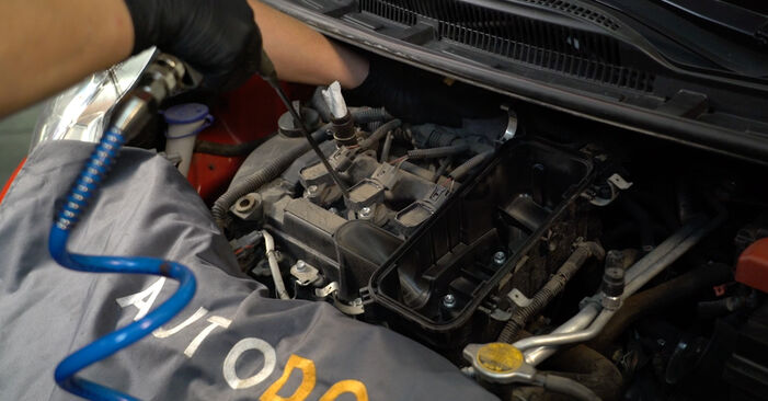 Sostituzione Candele di accensione GPL e benzina su Peugeot 107 PM 1.0 2011 - scarica la guida illustrata