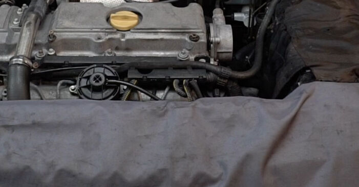 Tauschen Sie Kraftstofffilter beim Opel Zafira A 2002 2.0 DTI 16V (F75) selber aus