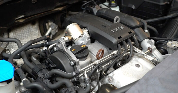 Колко време отнема смяната: Маслен филтър на Audi A3 Sportback 2012 - информативен PDF наръчник