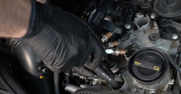 Replacing Spark Plug on Audi A4 B8 2008 2.0 TDI by yourself