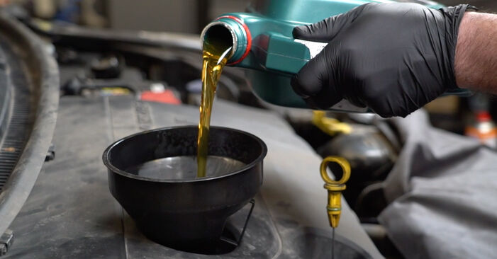 Så lång tid tar det att byta Oljefilter på FORD FIESTA – informativ PDF-manual