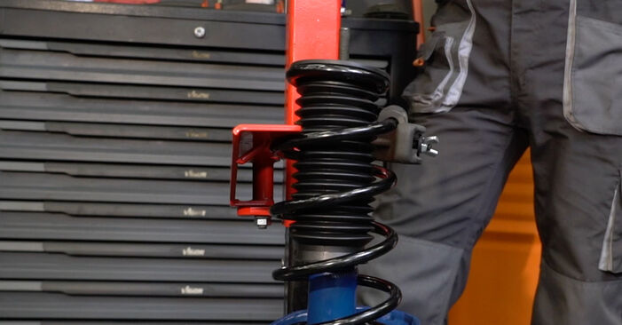 Cambio Molla Ammortizzatore posteriore (sinistro e destro) su OPEL CORSA 1.0 (L08, L68) 2013. Questo manuale d'officina gratuito ti aiuterà a farlo da solo