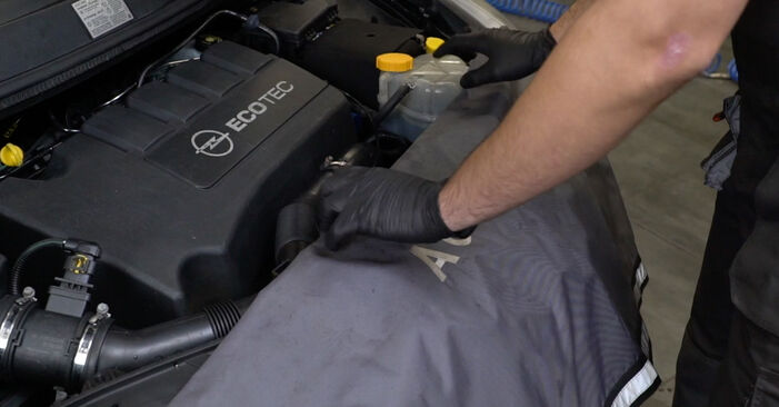 Ako vymeniť OPEL Corsa D Hatchback (S07) 1.3 CDTI (L08, L68) 2007 Palivový filter – návody a video tutoriály krok po kroku.