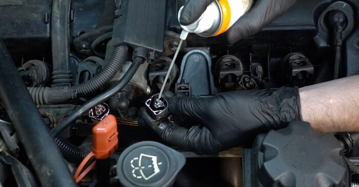 BMW E82 120i 2.0 2010 Zündkerzen wechseln: wie schwer ist es, selbst zu reparieren - Downloaden Sie sich illustrierte Anleitungen
