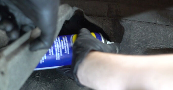 Ford Fiesta Mk6 1.4 2014 Stoßdämpfer wechseln: wie schwer ist es, selbst zu reparieren - Downloaden Sie sich illustrierte Anleitungen