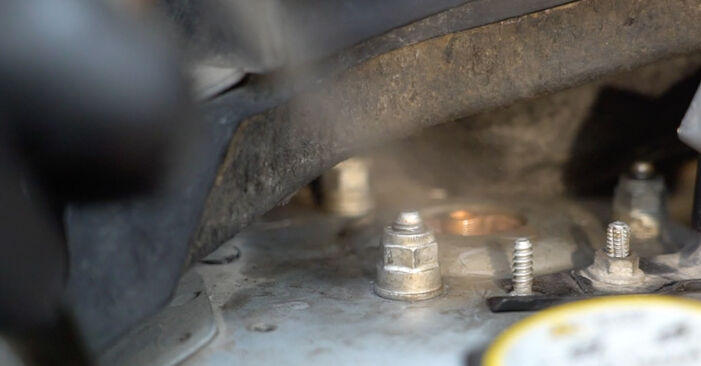 Ford Fiesta Mk6 1.4 TDCi 2010 Stoßdämpfer wechseln: Gratis Reparaturanleitungen