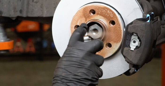 Changing of Brake Discs on Seat Ibiza 6L 2002 won't be an issue if you follow this illustrated step-by-step guide