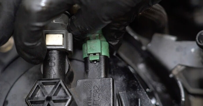 Cómo quitar Filtro de Combustible en un PEUGEOT 307 2.0 HDi 135 2006 - instrucciones online fáciles de seguir