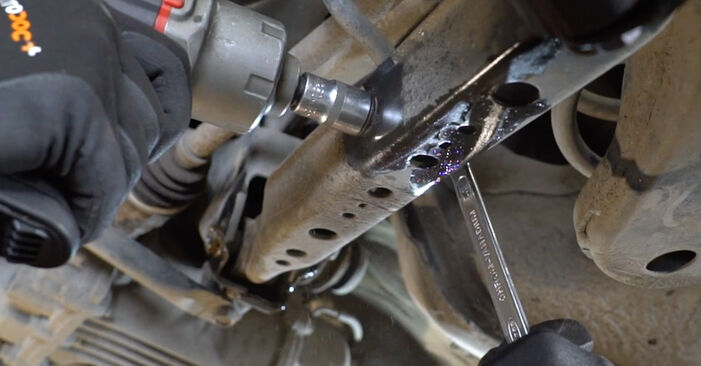 Changing of Control Arm on Nissan Qashqai j10 2006 won't be an issue if you follow this illustrated step-by-step guide